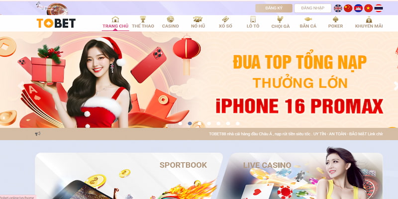 Giới thiệu nhà cái bóng đá TOBET88